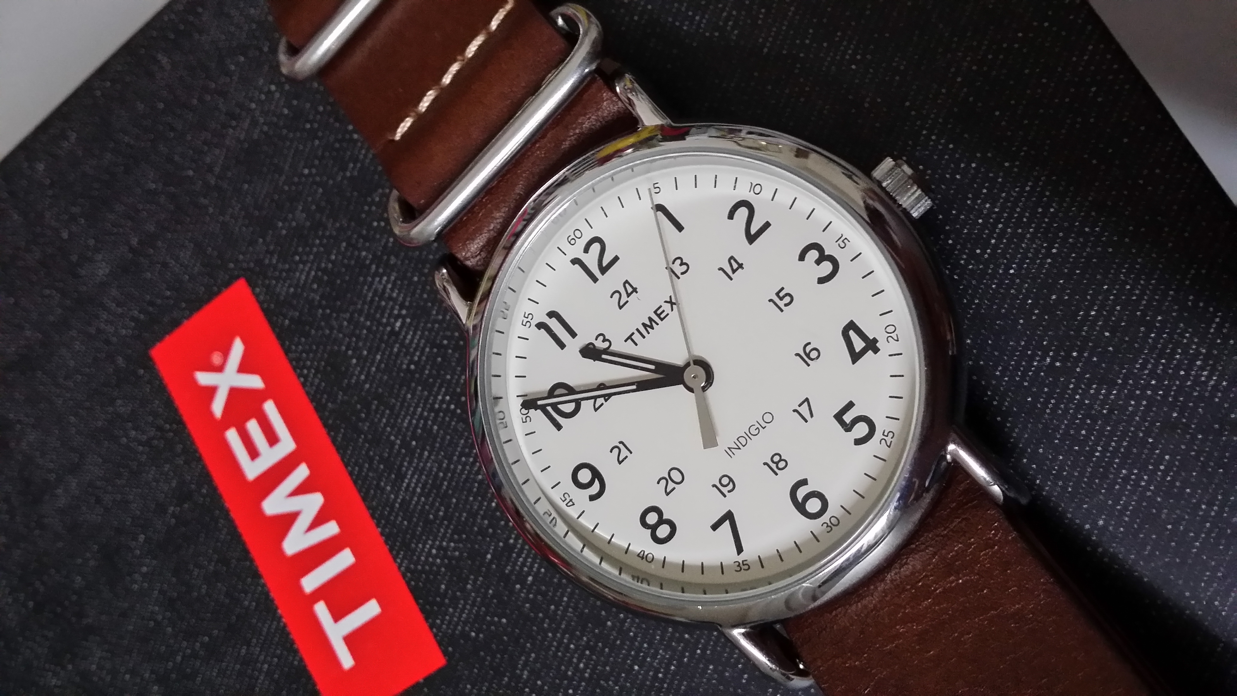 timex unisex weekender indiglo watch review