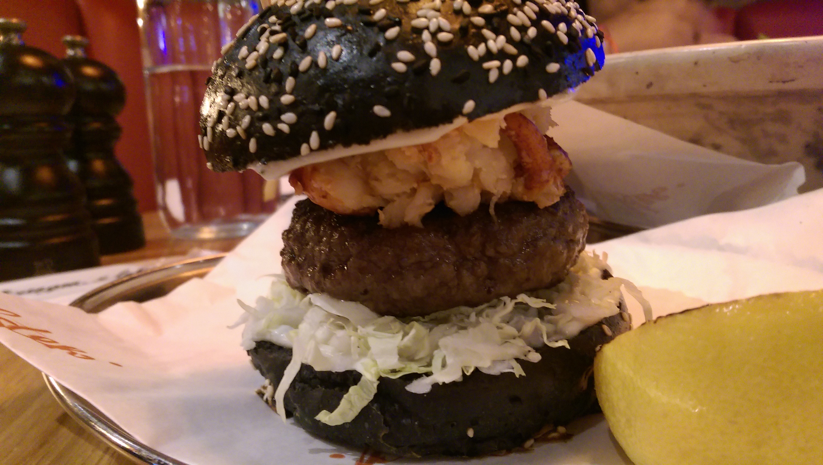 burger and lobster 