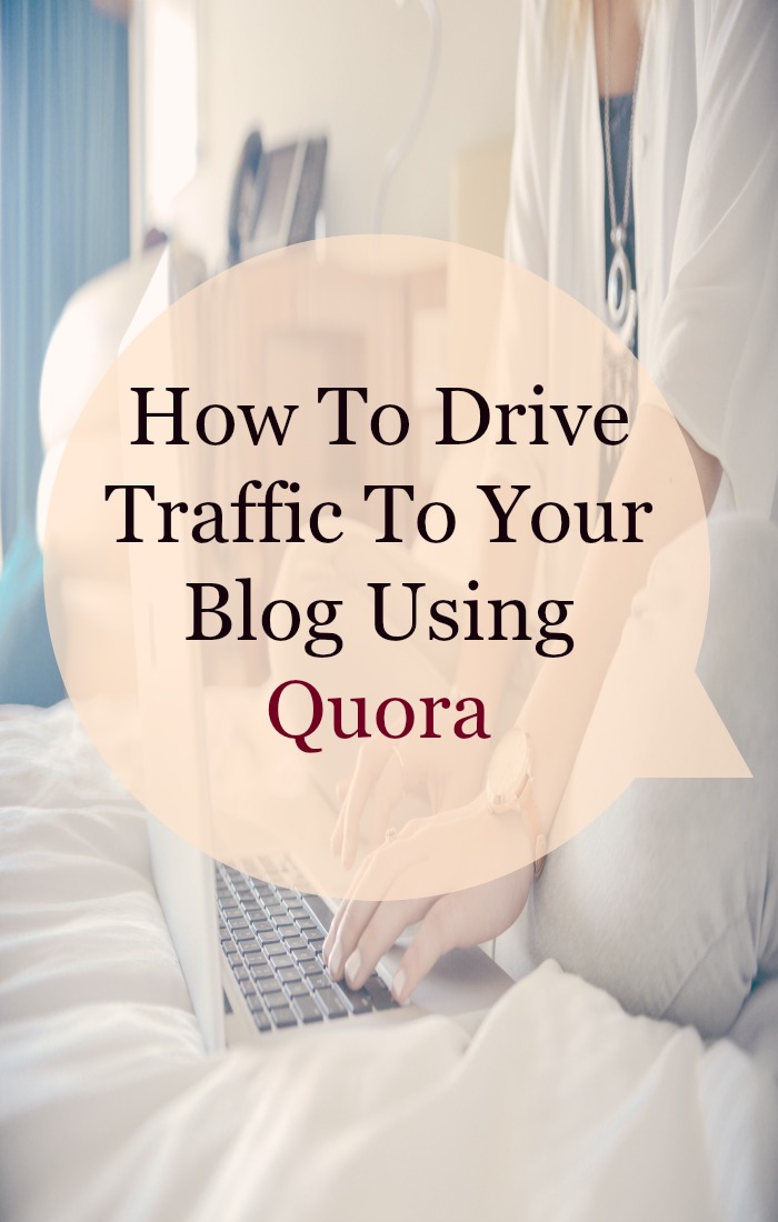 how to drive traffic to your blog using quora