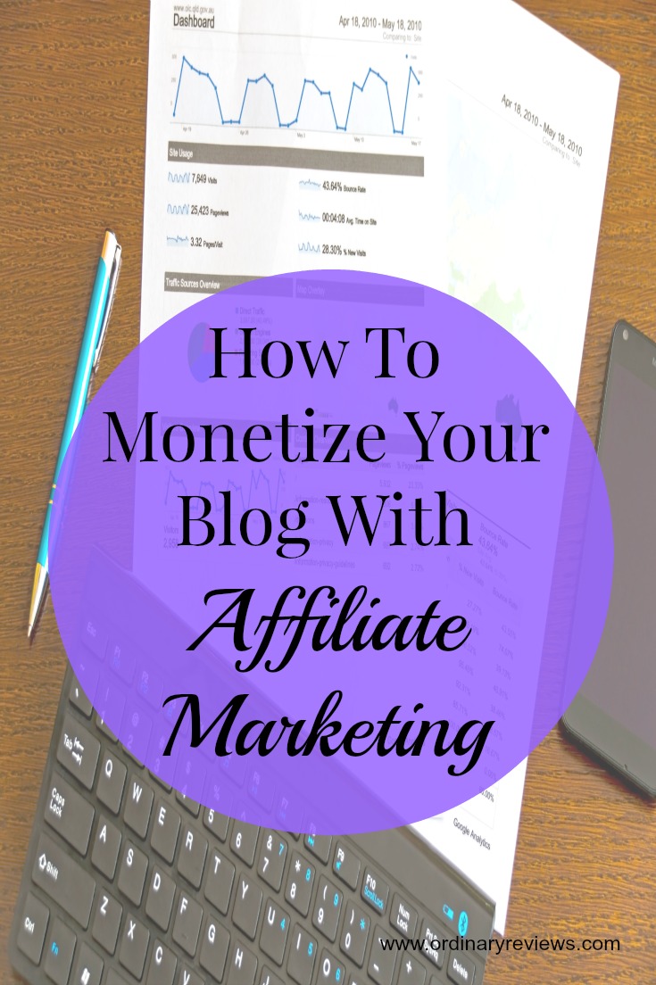 how to monetize your blog with affiliate marketing