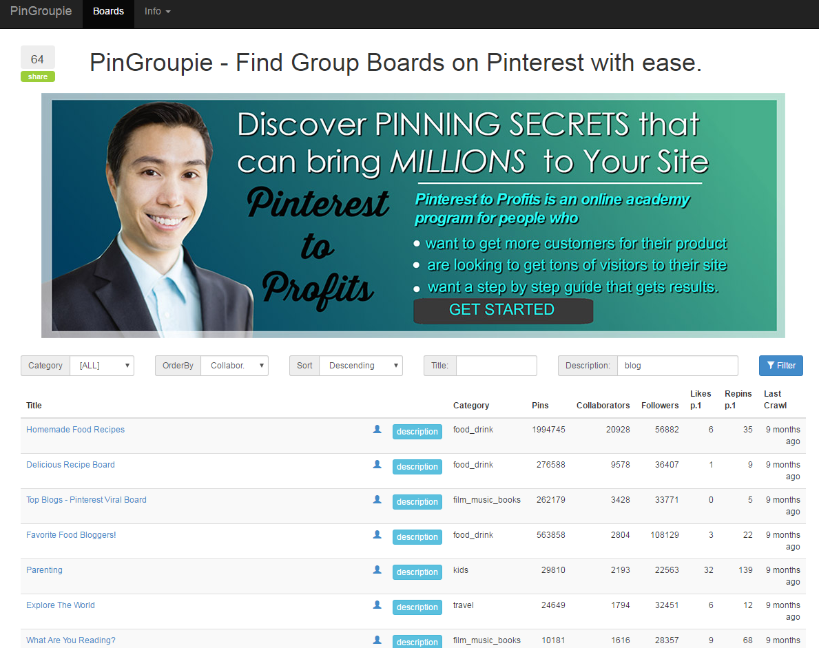 pingroupie search for group boards on pinterest