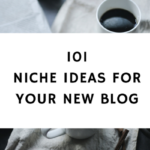 101 niche ideas for your new blog