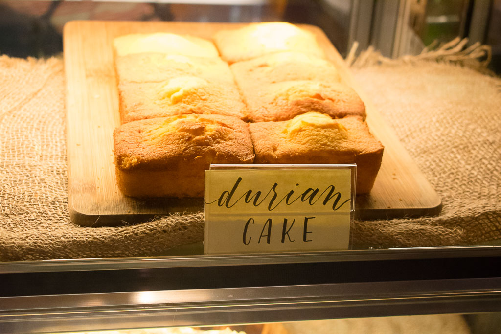 the daily fix cafe durian cake