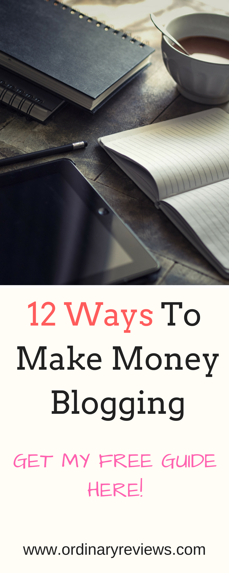 12 ways to make money blogging