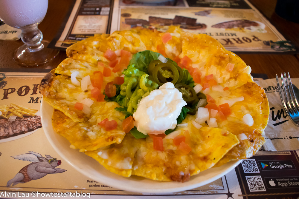 morganfields kota syahbandar melaka nachos