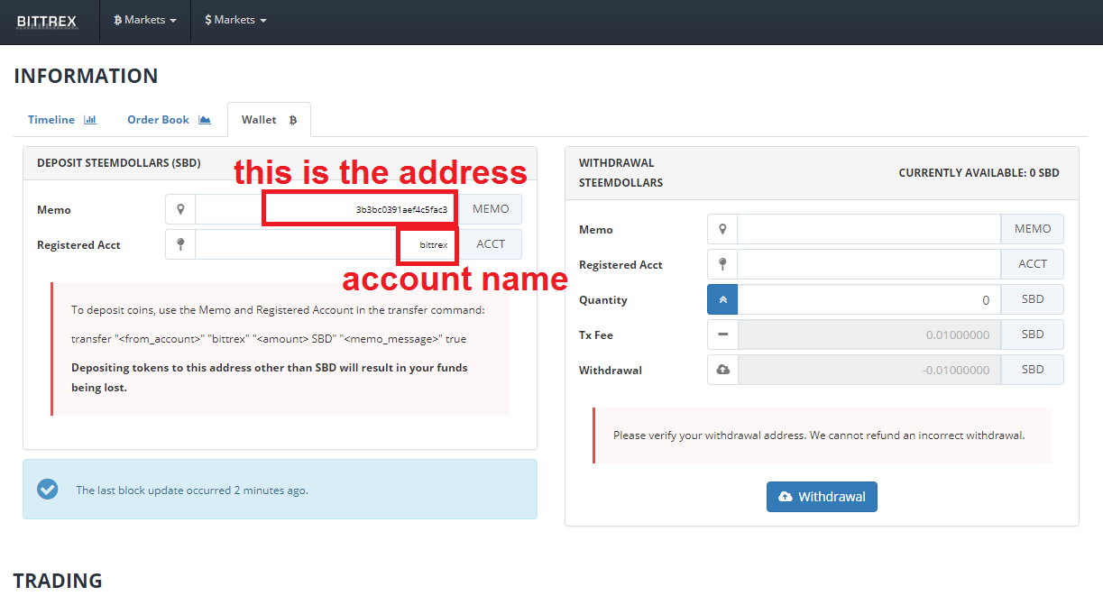 bittrex address account name