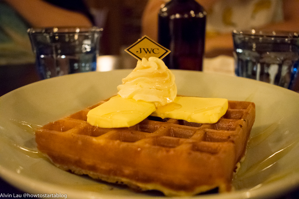 the peninsular cafeteria melaka original waffle