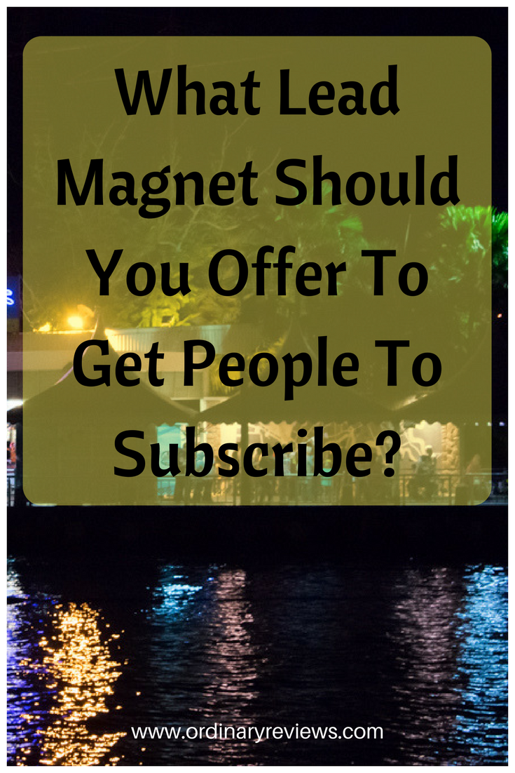 What Lead Magnet Should You Offer To Get People To Subscribe