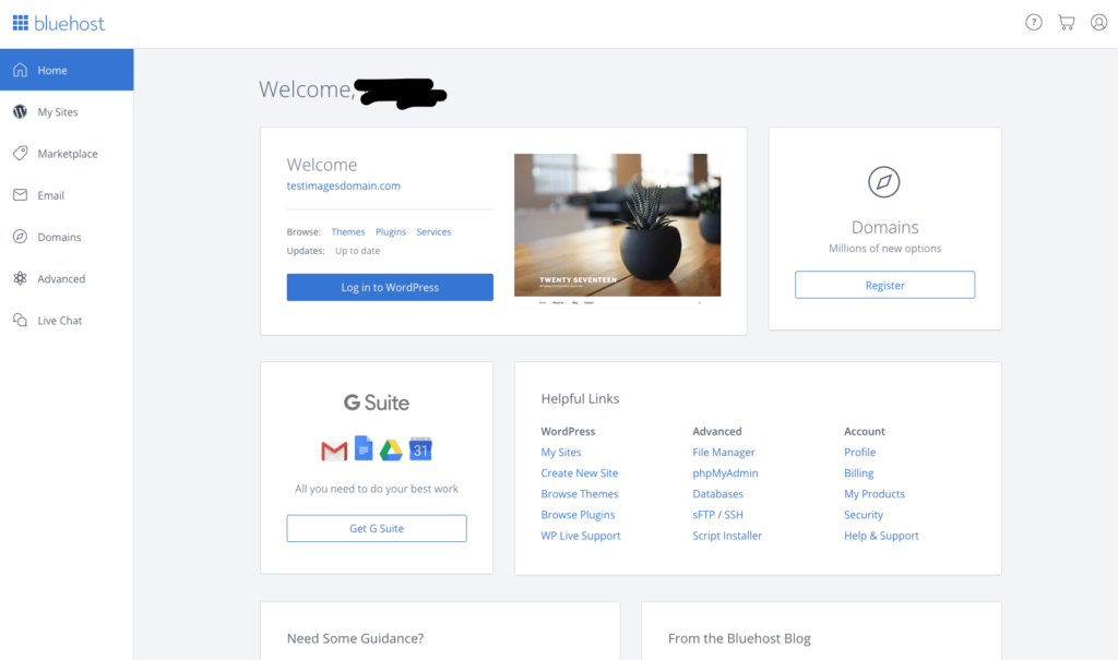 cpanel wordpress 2018