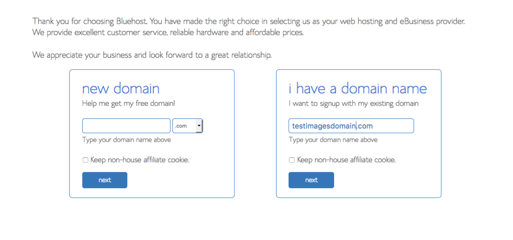 bluehost start a blog