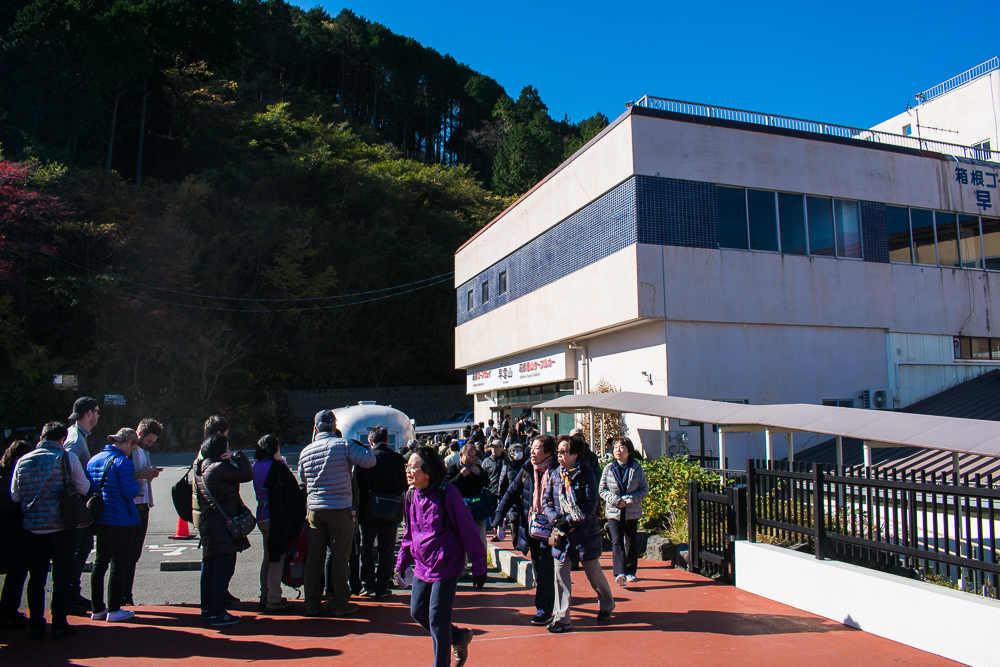 day trip to hakone in autumn