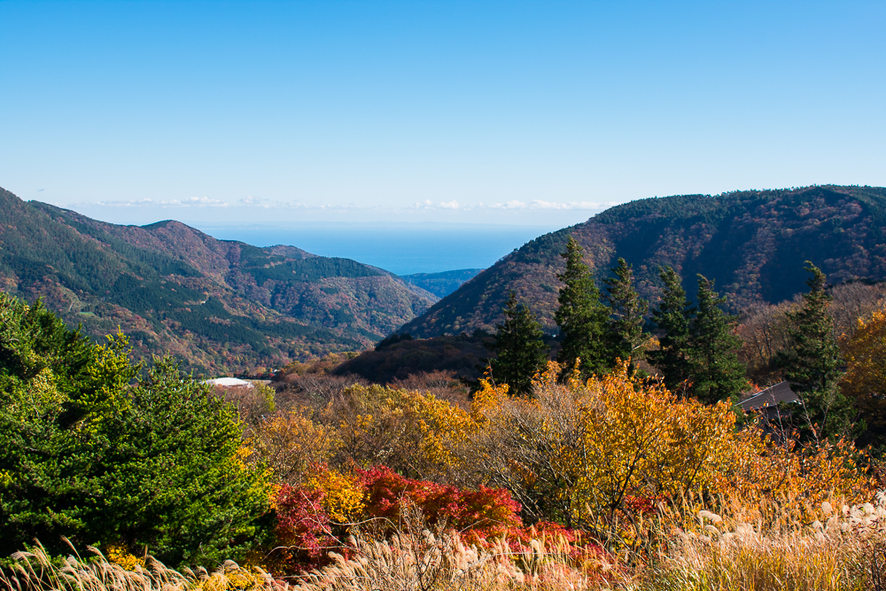 day trip to hakone in autumn