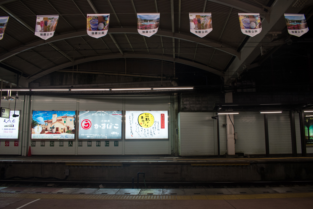 hakone-yumoto station romance car