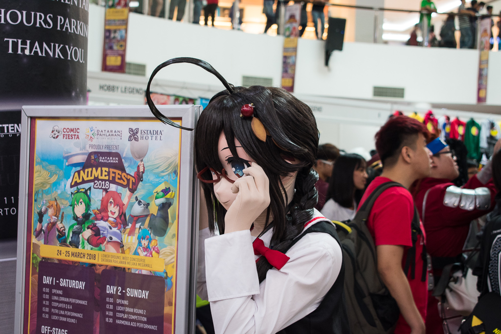 dataran pahlawan anime fest 2018