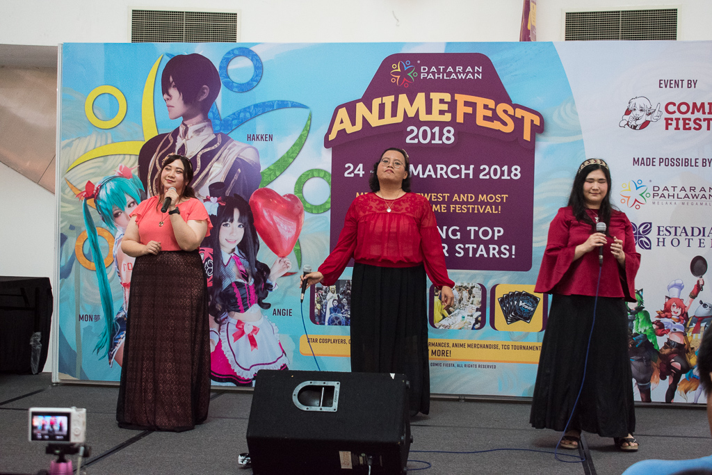 dataran pahlawan anime fest 2018