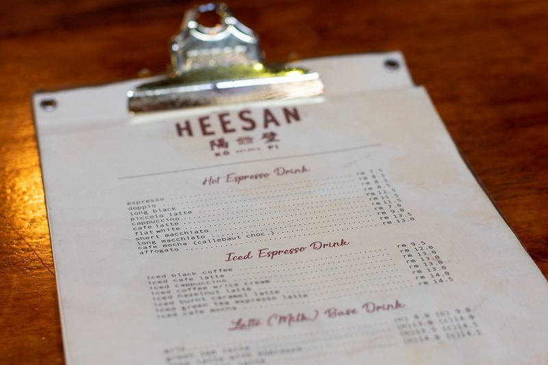 heesan cafe malacca