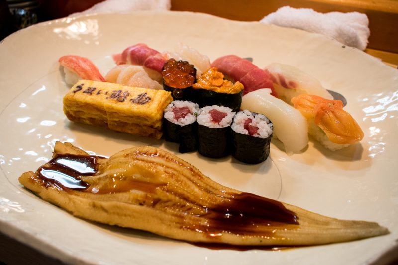 tsukiji sashimi 2018