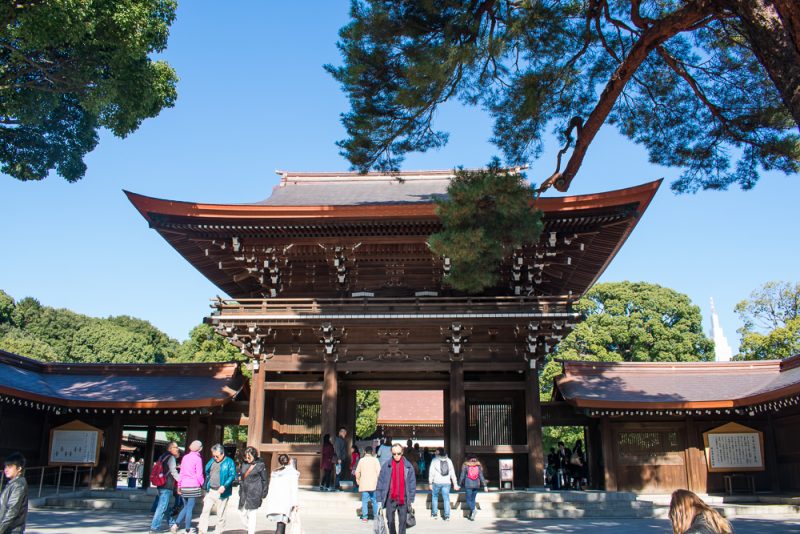 meiji jingu shrine tokyo