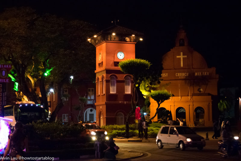 stadhuys christ church melaka