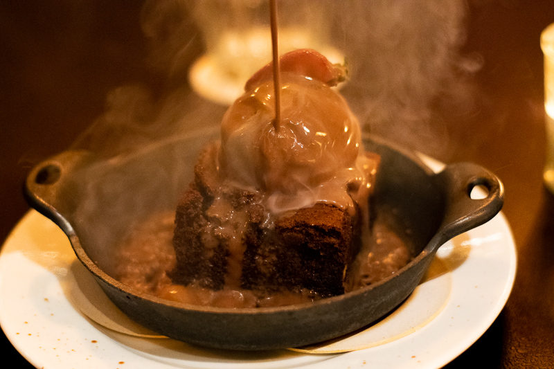 acme bar sizzling brownie