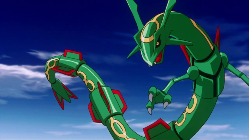 rayquaza - flying type