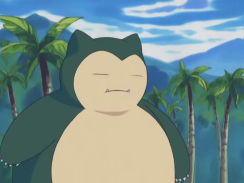 snorlax is the cutest pokemon