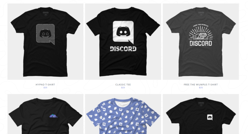 discord makes money selling merchandise