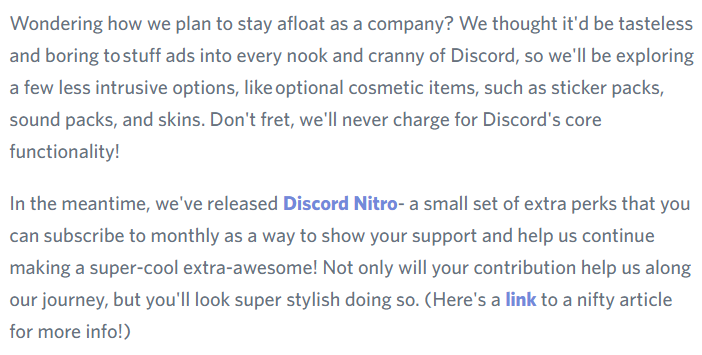 how does discord make money