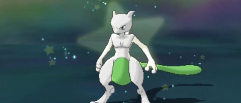 strong shiny pokemon - mewtwo