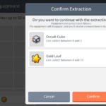 extract gold leaves maplestory m