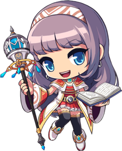 bishop class maplestory mobile