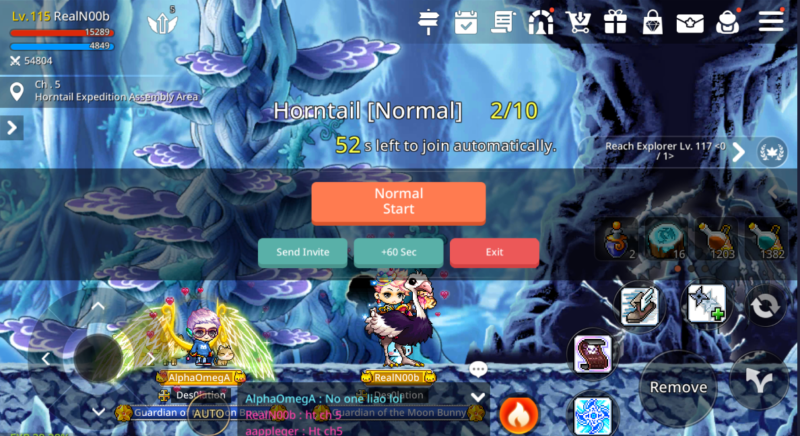 maplestory m horntail guide