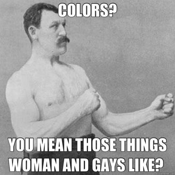 overly manly man