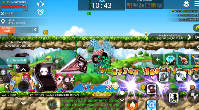 best dps class maplestory m