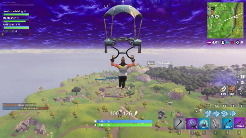 fortnite soaring 50s battle mode