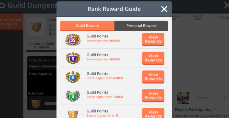 guild points maplestory m