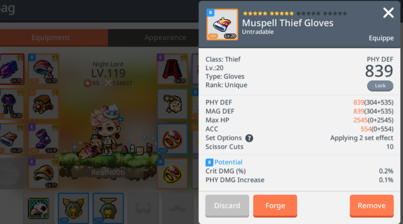 how to add damage maplestory m