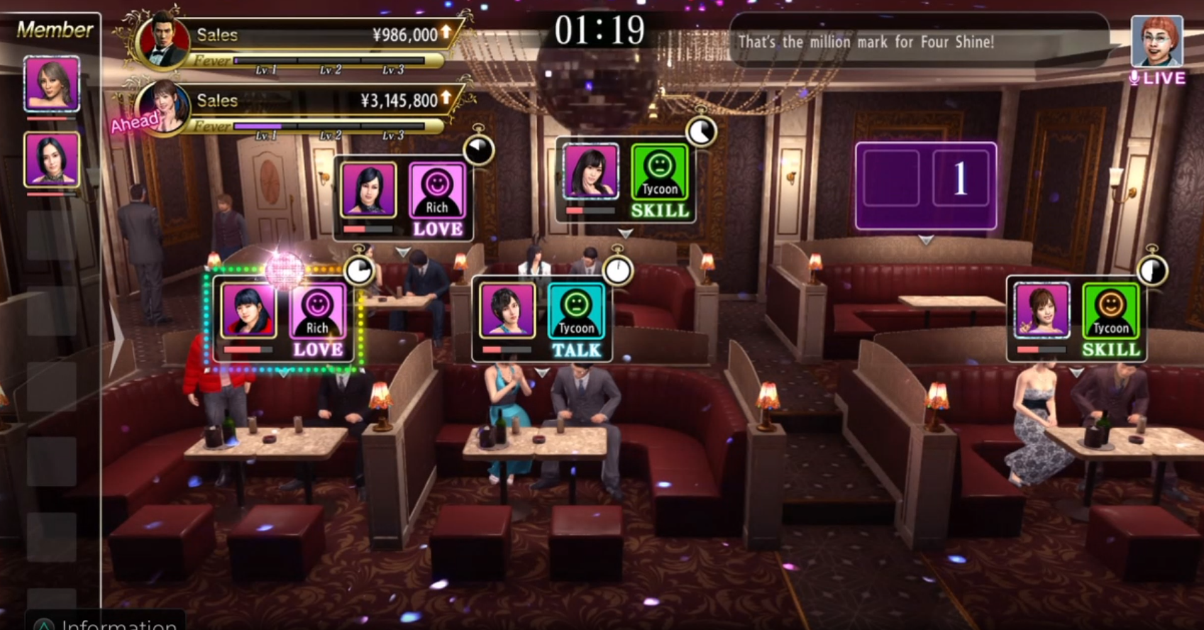 Yakuza 4 Hostess Guide - Yakuza Kiwami 2 Cabaret Club Grand Prix Guide