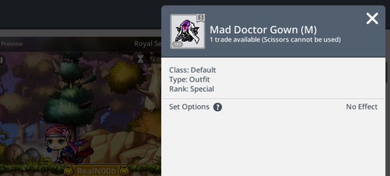 mad doctor gown