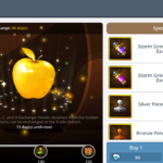 maplestory m golden apple items