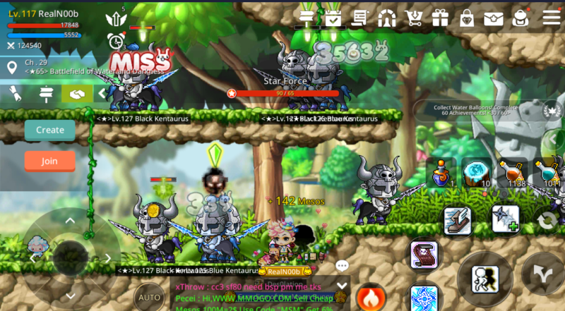 maplestory m leveling guide