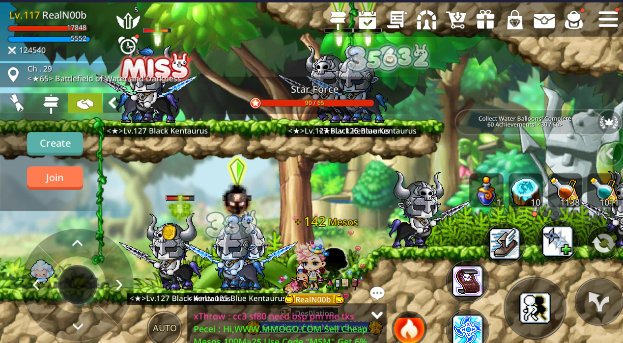 Best Place To Grind (MapleStory M) Which Star Force Field To Use