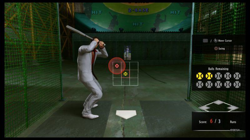 yakuza kiwami 2 batting cage