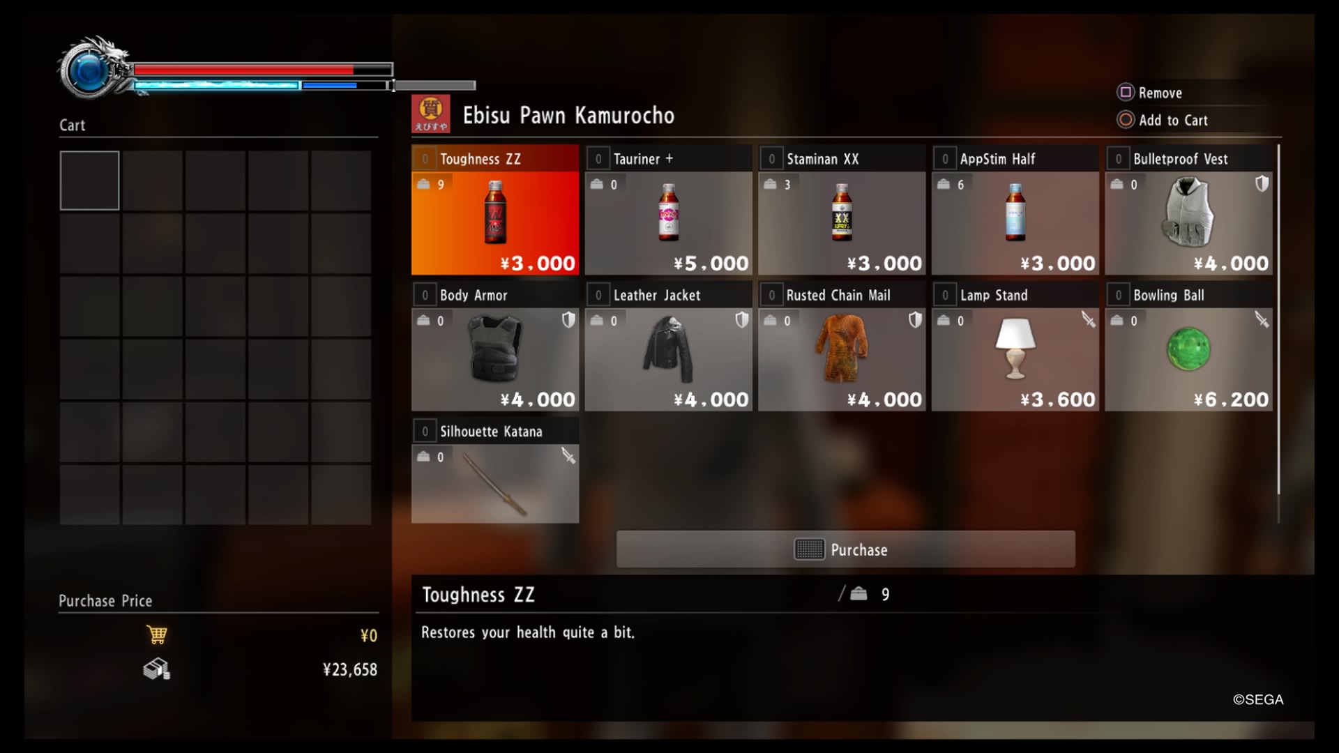 Yakuza Kiwami 2 How To Sell Silver Plates And Other Items