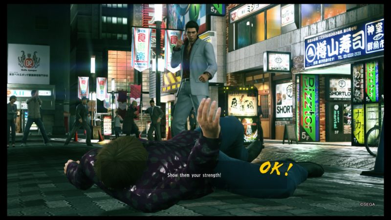 yakuza kiwami 2 make money beating thugs