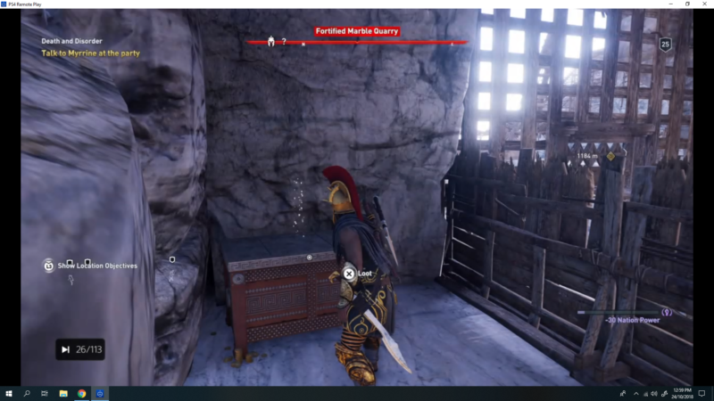 ac odyssey - fortified marble quarry location