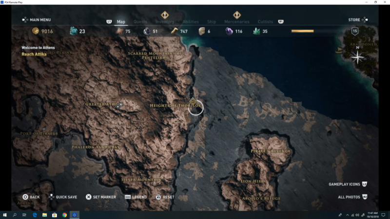 ac odyssey reach attika quest walkthrough