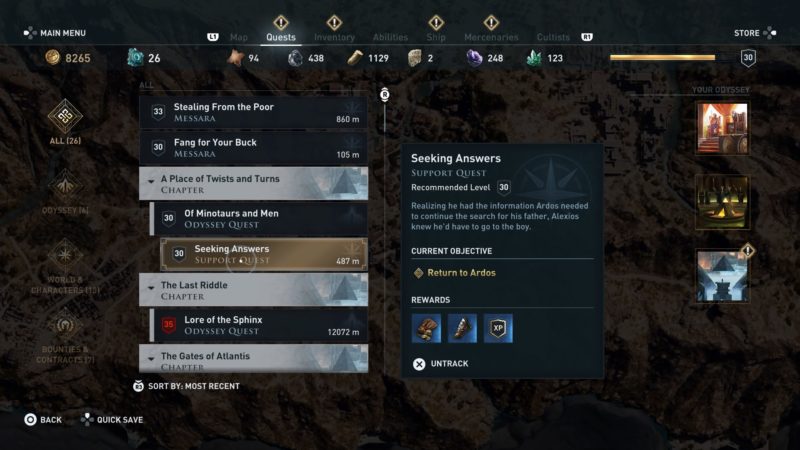 ac-odyssey-seeking-answers walkthrough