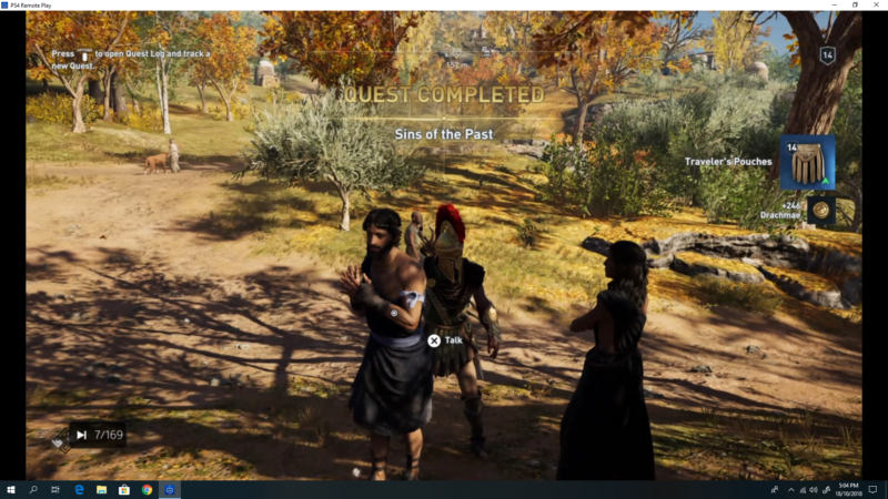 ac odyssey sins of the past quest