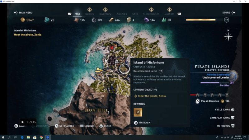 assassin's creed odyssey - island of misfortune guide